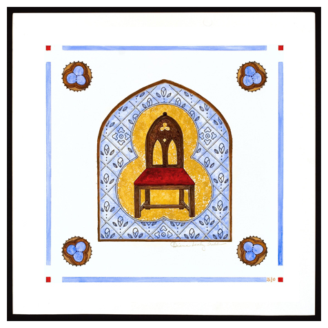 Gothic Rectory w/ Stained Glass