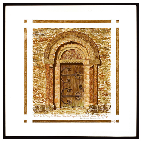 Church of St. Mary and St. David, Kilpeck, Herefordshire, England