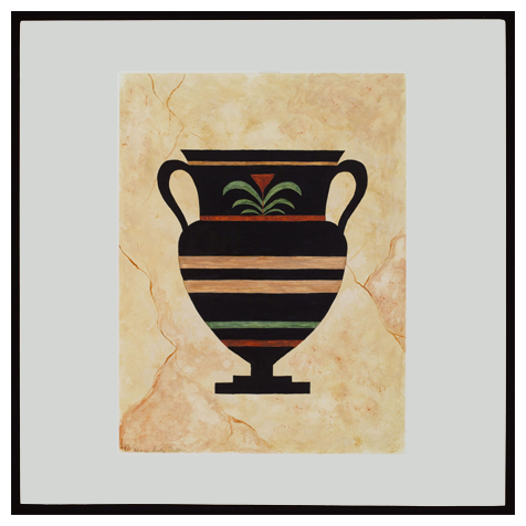 Minoan Urn with Stripes