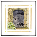 Sudeley Castle Door, Gloucestershire, England